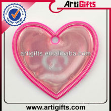 Customized design heart shape reflective tag